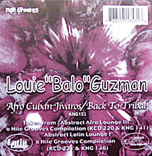 Louie "Balo" Guzman - Afro Cuban Jivaros / Back To Tribal | Nite Grooves (KNG 153)