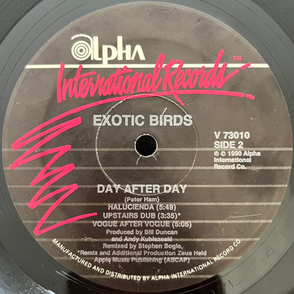 Exotic Birds - Day After Day | Alpha International Records (V73010) - 4