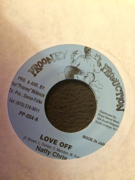 Natty Chris - Love Off | Prooney Production (PP-004) - main
