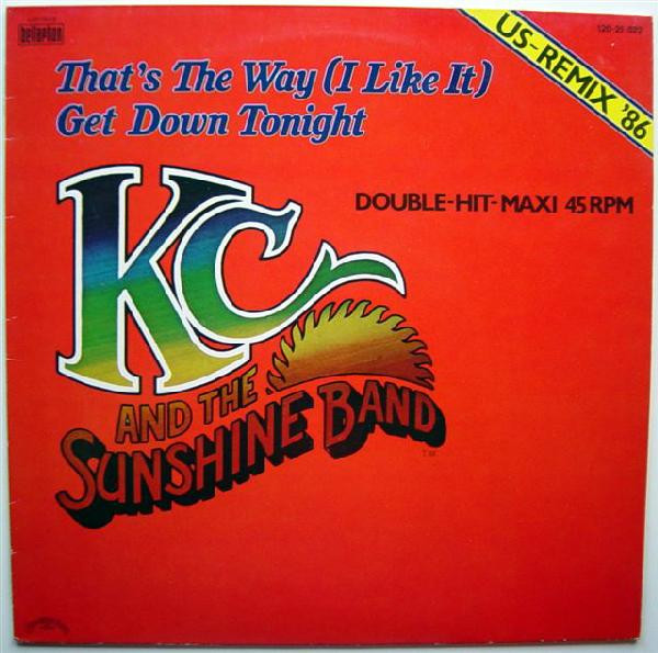 KC & The Sunshine Band - That's The Way (I Like It) / Get Down Tonight (US Remix '86) | Sunnyview (120·21·022) - main