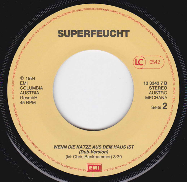 Superfeucht - ...Wenn Die Katze Aus Dem Haus Ist | Columbia (12C 13 3343 7) - 4