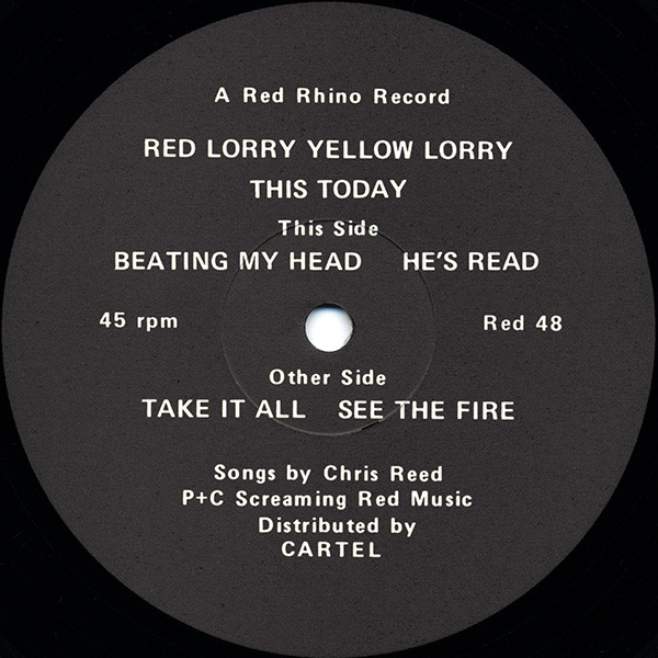 Red Lorry Yellow Lorry - This Today | Red Rhino Records (RED 48) - 3