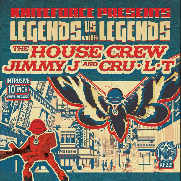 The House Crew Vs Jimmy J & Cru-L-T - Legends Vs Legends Vol 6 | Kniteforce Records (KF221)