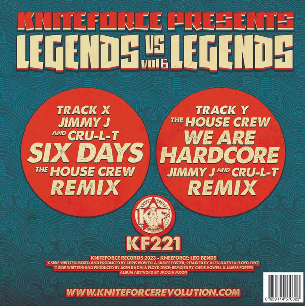 The House Crew Vs Jimmy J & Cru-L-T - Legends Vs Legends Vol 6 | Kniteforce Records (KF221) - 2 The House Crew Vs Jimmy J & Cru-L-T - Legends Vs Legends Vol 6 | Kniteforce Records (KF221) - 2