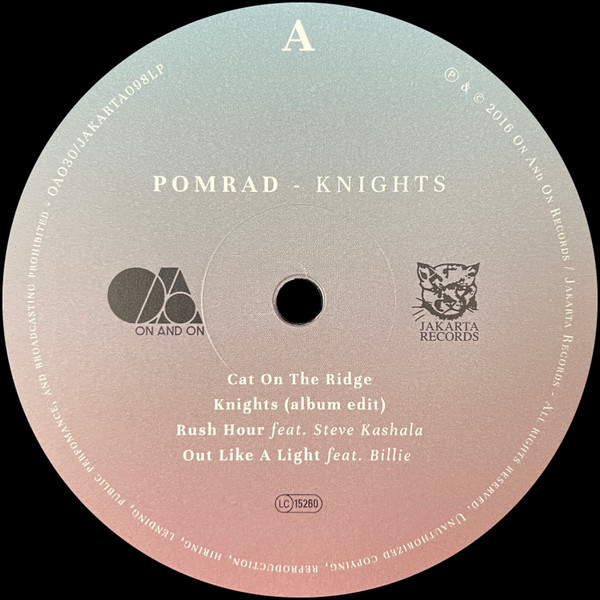 Pomrad - Knights | Jakarta Records (Jakarta098LP) - 3