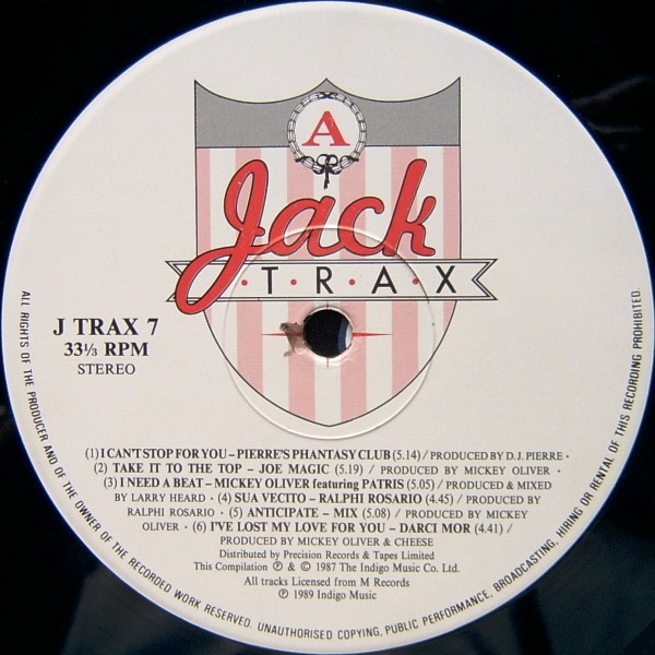 Various - Jack Trax - The Seventh Album | Jack Trax (J TRAX 7) - 3 Various - Jack Trax - The Seventh Album | Jack Trax (J TRAX 7) - 3