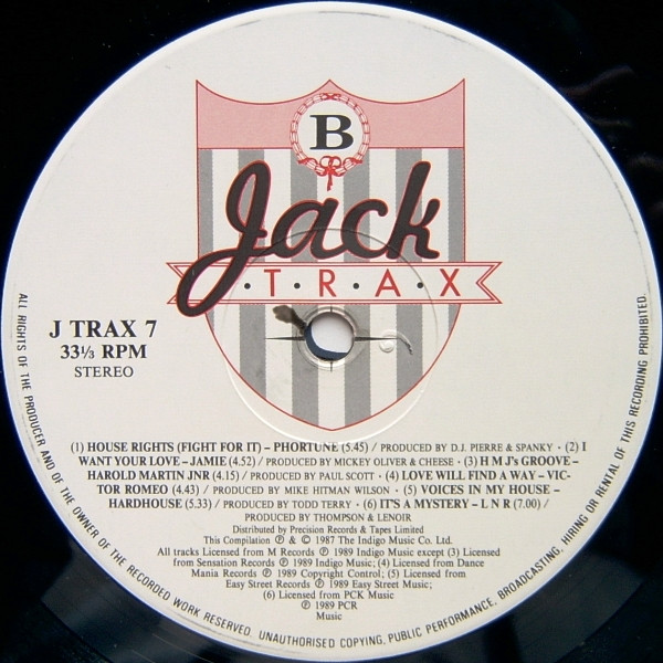 Various - Jack Trax - The Seventh Album | Jack Trax (J TRAX 7) - 4 Various - Jack Trax - The Seventh Album | Jack Trax (J TRAX 7) - 4