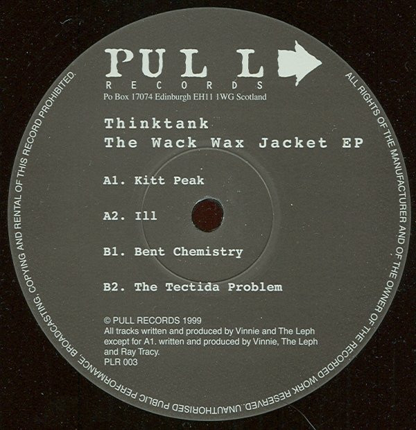 Thinktank - The Wack Wax Jacket EP | Pull Records (PLR 003)