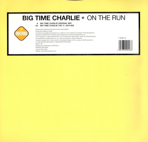 Big Time Charlie - On The Run | Inferno (T FERN 18) - 2