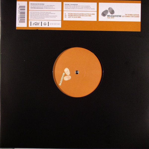 Milk & Sugar - Get Down! Stay Down! The Remix - Edition | Milk & Sugar Recordings (MSR 066R) - main