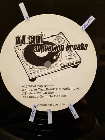 DJ Sini - Sinitation Breaks | Not On Label (none)