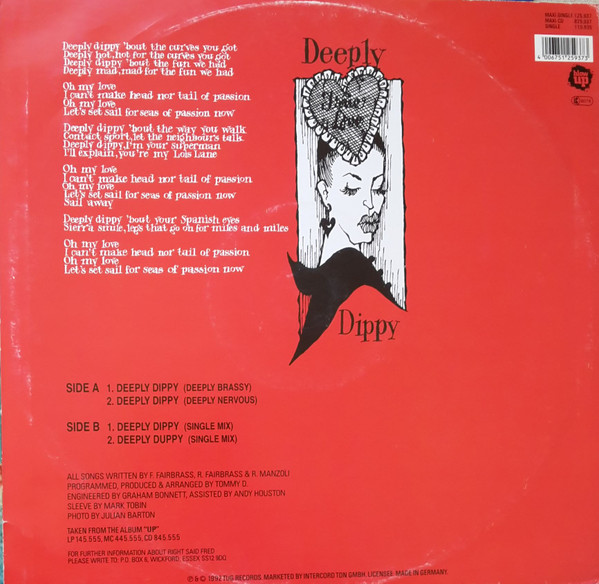 Right Said Fred - Deeply Dippy | Blow Up (INT 125.937) - 2