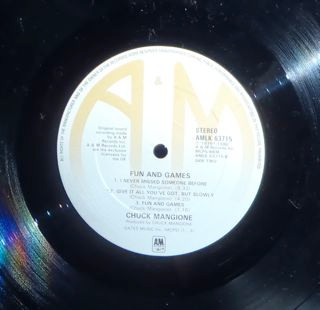 Chuck Mangione - Fun And Games | A&M Records (AMLK 63715) - 4