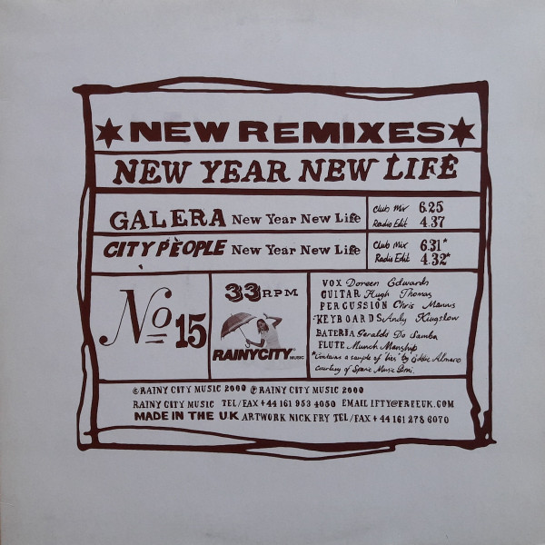 Galera / City People - New Year New Life (New Remixes) | Rainy City Music (RCM 0015)