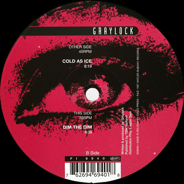 Graylock - Cold As Ice | First Impression (FI 6940)