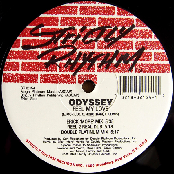 Odyssey - Feel My Love | Strictly Rhythm (SR12154)