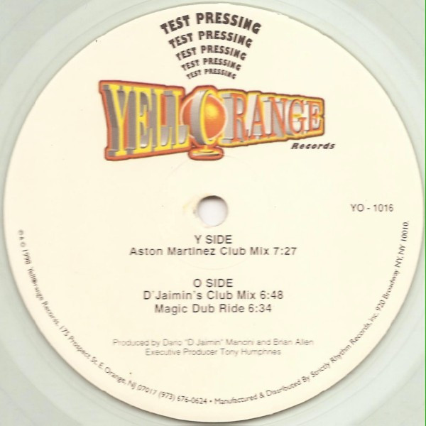 Crystal Clear Featuring Alessandra - Say It | Yellorange (YO - 1016) - main Crystal Clear Featuring Alessandra - Say It | Yellorange (YO - 1016) - main