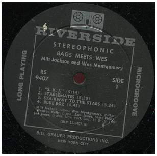 Milt Jackson And Wes Montgomery - Bags Meets Wes | Riverside Records (RS 9407) - 3 Milt Jackson And Wes Montgomery - Bags Meets Wes | Riverside Records (RS 9407) - 3