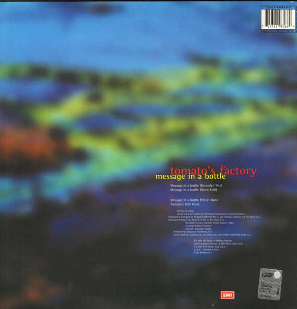 Tomato's Factory - Message In A Bottle | EMI (7243 889858 6 4) - 2