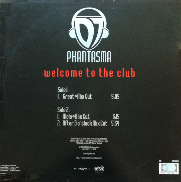 DJ Phantasma - Welcome To The Club | Dance Pool (DAN 664908 6) - 2