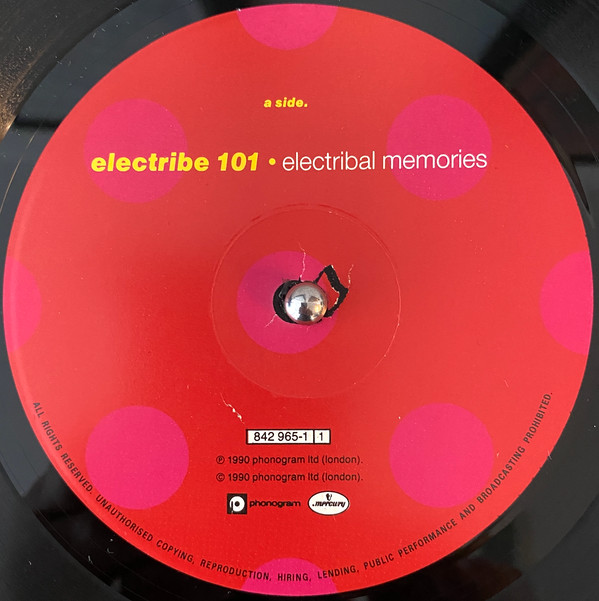 Electribe 101 - Electribal Memories | Mercury (842 965-1) - 3 Electribe 101 - Electribal Memories | Mercury (842 965-1) - 3