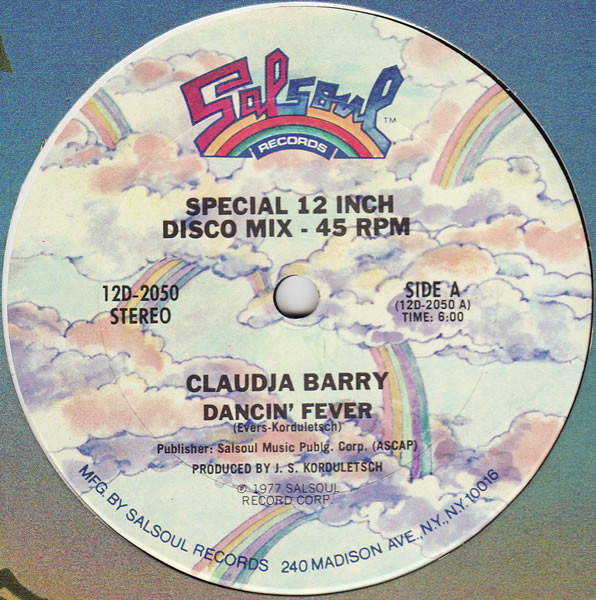 Claudja Barry - Dancin' Fever | Salsoul Records (12D-2050) - main