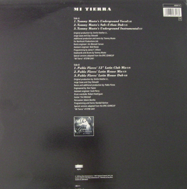 Gloria Estefan - Mi Tierra | Epic (659351 6)
