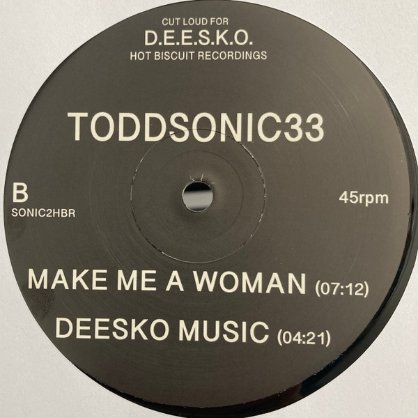 Toddsonic33 - Yes | Hot Biscuit Recordings (SONIC2HBR) - 2 Toddsonic33 - Yes | Hot Biscuit Recordings (SONIC2HBR) - 2