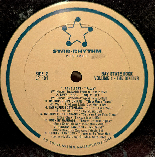 Various - Bay State Rock Volume 1: The Sixties (An Anthology Of Massachusetts Rock'N'Roll) | Star Rhythm Records (LP 101) - 4 Various - Bay State Rock Volume 1: The Sixties (An Anthology Of Massachusetts Rock'N'Roll) | Star Rhythm Records (LP 101) - 4