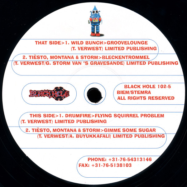 DJ Tiësto - Space Age Inventions | Black Hole Recordings (BLACK HOLE 102-5) - 3 DJ Tiësto - Space Age Inventions | Black Hole Recordings (BLACK HOLE 102-5) - 3