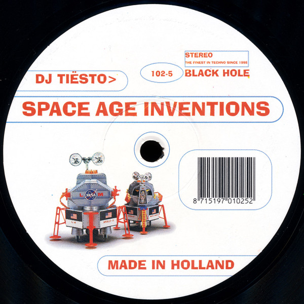 DJ Tiësto - Space Age Inventions | Black Hole Recordings (BLACK HOLE 102-5) - 2 DJ Tiësto - Space Age Inventions | Black Hole Recordings (BLACK HOLE 102-5) - 2