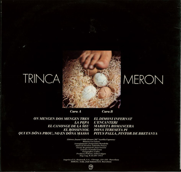 La Trinca - Trincameron | Pebrots (CM 407) - 4