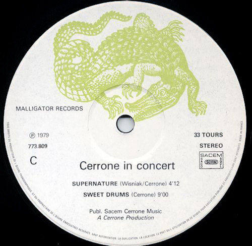 Cerrone - In Concert | Malligator (773.809) - 6