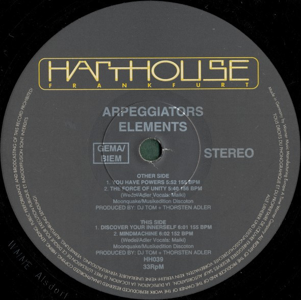 Arpeggiators - Elements | Harthouse (HH039)