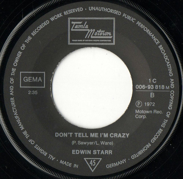 Edwin Starr - Who Is The Leader Of The People | Tamla Motown (1 C 006-93 818) - 4