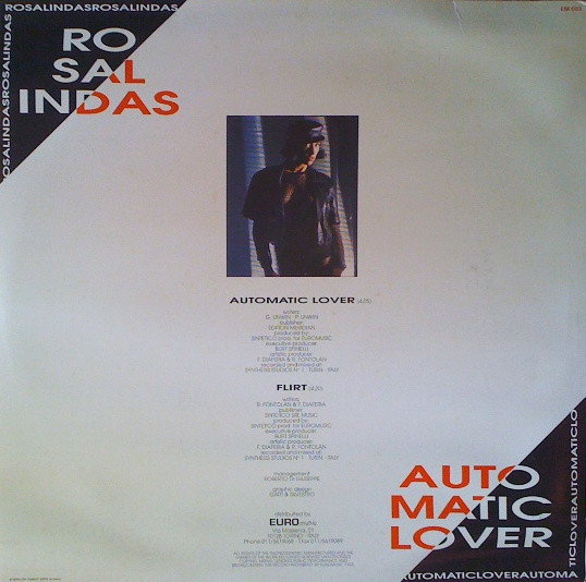 Rosalindas - Automatic Lover | Euro Music (EM 003) - 2