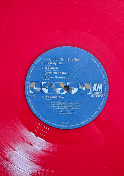 The Feelies - Only Life | A&M Records (5400863166373) - 3
