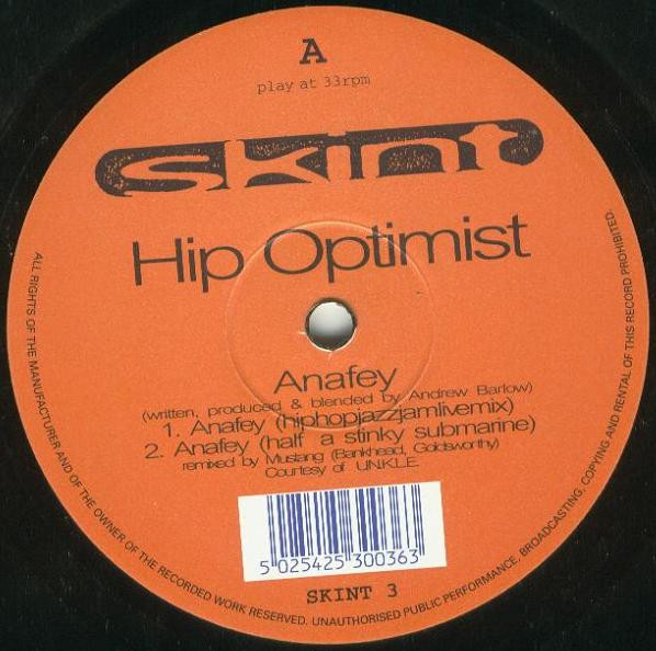 Hip Optimist - Anafey | Skint (SKINT 3) Hip Optimist - Anafey | Skint (SKINT 3)