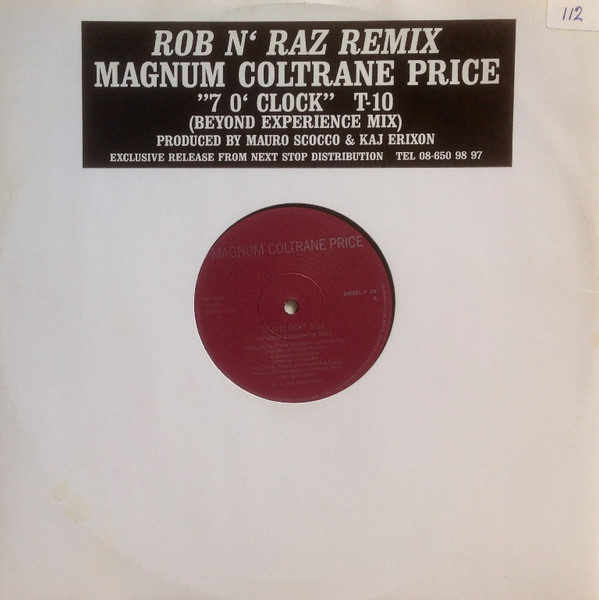 Magnum Coltrane Price - 7 O'Clock (Rob N' Raz Remix) | Diesel Music (DIESEL T-10)