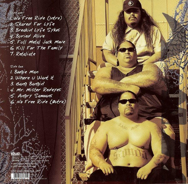 Boo-Yaa T.R.I.B.E. - Angry Samoans | Bullet Proof Records (INT 4 84453 1) - 2
