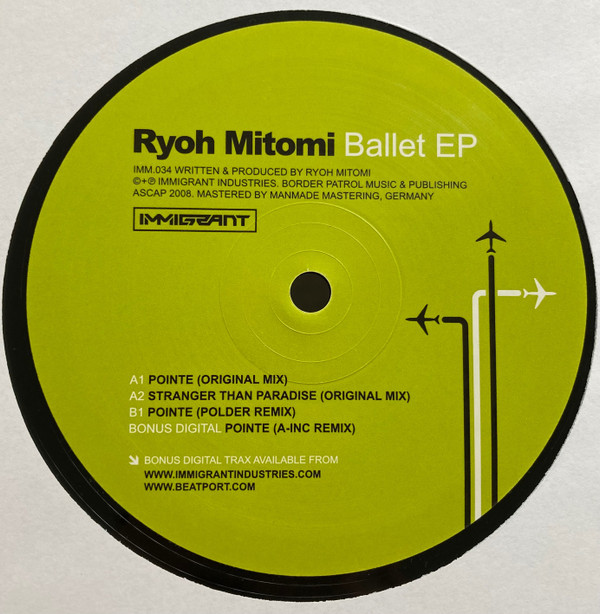Ryoh Mitomi - Ballet EP | Immigrant (IMM034)