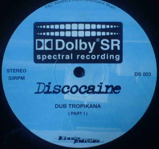 Discocaine - Dub Tropikana | Spectral Recordings (DS 003)