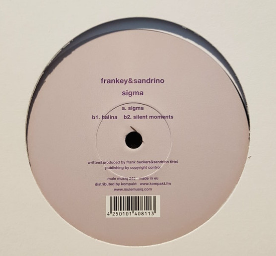 Frankey & Sandrino - Sigma | Mule Musiq (MULE MUSIQ 245)