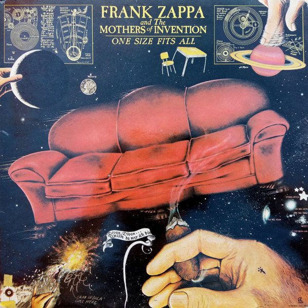 Frank Zappa And The Mothers - One Size Fits All | Warner Bros. Records (HWBS 321-92) - main