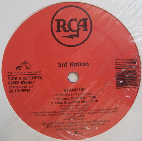 3rd Nation - Stand Up | RCA (07863 62606-1)