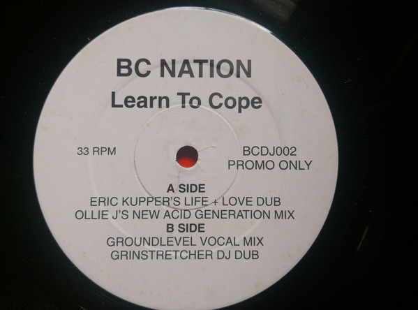 Bass Culture - Learn To Cope | Mushroom (BCDJ002)