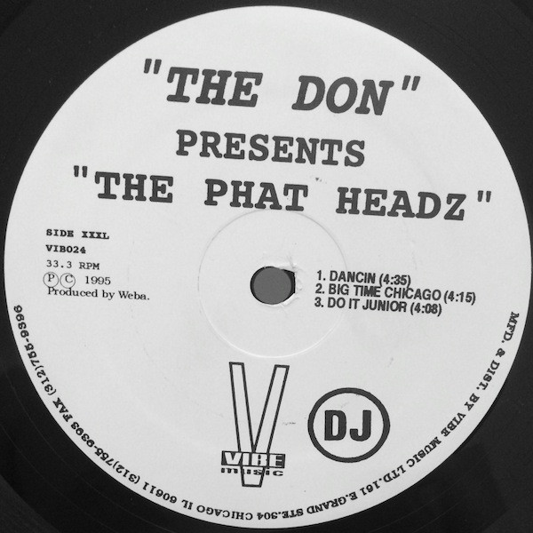 The Don - The Phat Headz | Vibe Music (VIB024) - main The Don - The Phat Headz | Vibe Music (VIB024) - main