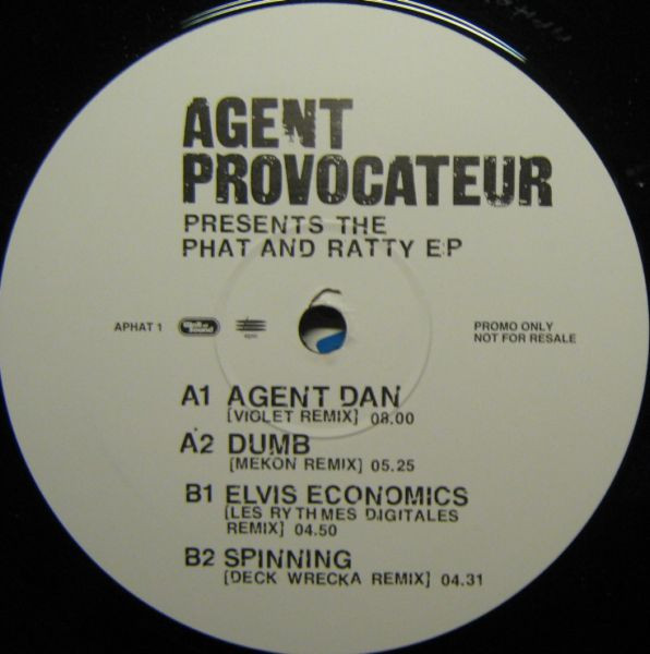 Agent Provocateur - The Phat And Ratty EP | Wall Of Sound (APHAT 1)