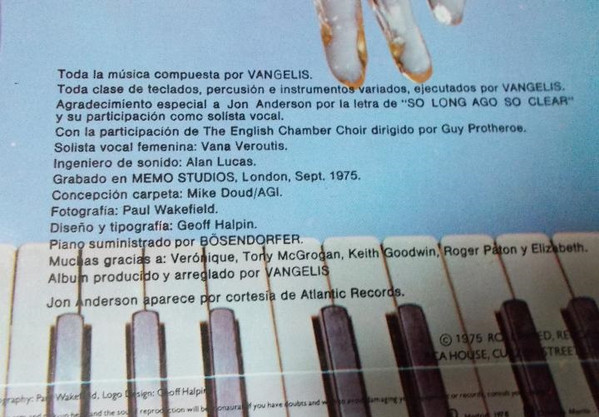 Vangelis - Heaven And Hell | RCA (RS 1025) - 4