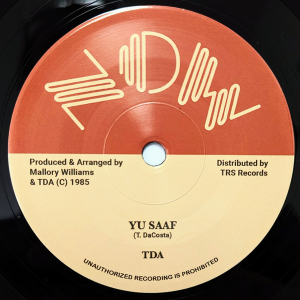 TDA - Yu Saaf | Now (TRS-NOW-1) TDA - Yu Saaf | Now (TRS-NOW-1)